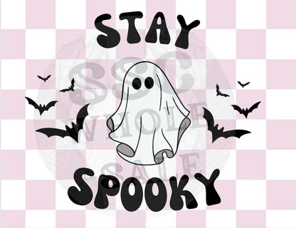 Stay Spooky Thank You Card Template